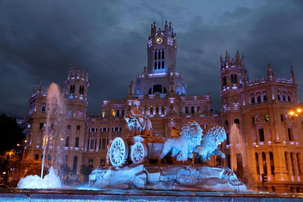 Ayuntamiento y Plaza de Cibeles