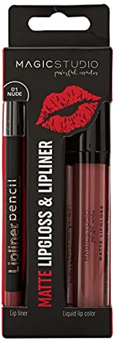 Social Magic Studio Delineador y brillo de labios mate