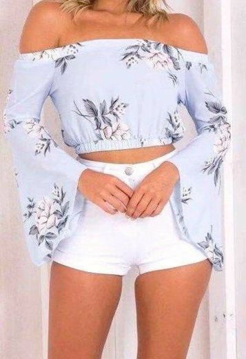 Short e blusa 