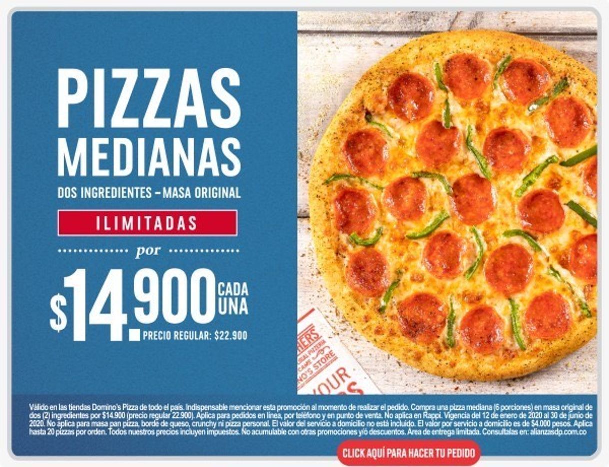 Restaurantes Domino's Pizza