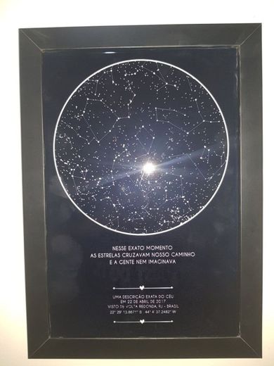 QUADRO CÉU ESTRELADO