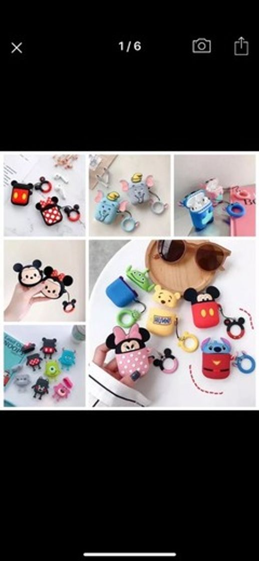 Fashion Fundas airpods Disney