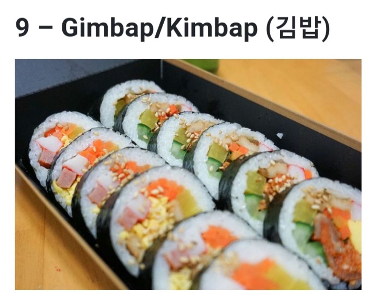 Moda Gimbap/kimbap 