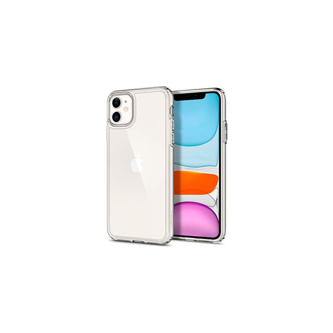 Social spigen Ultra Hybrid Funda iPhone 11, Compatible con Apple iPhone 11