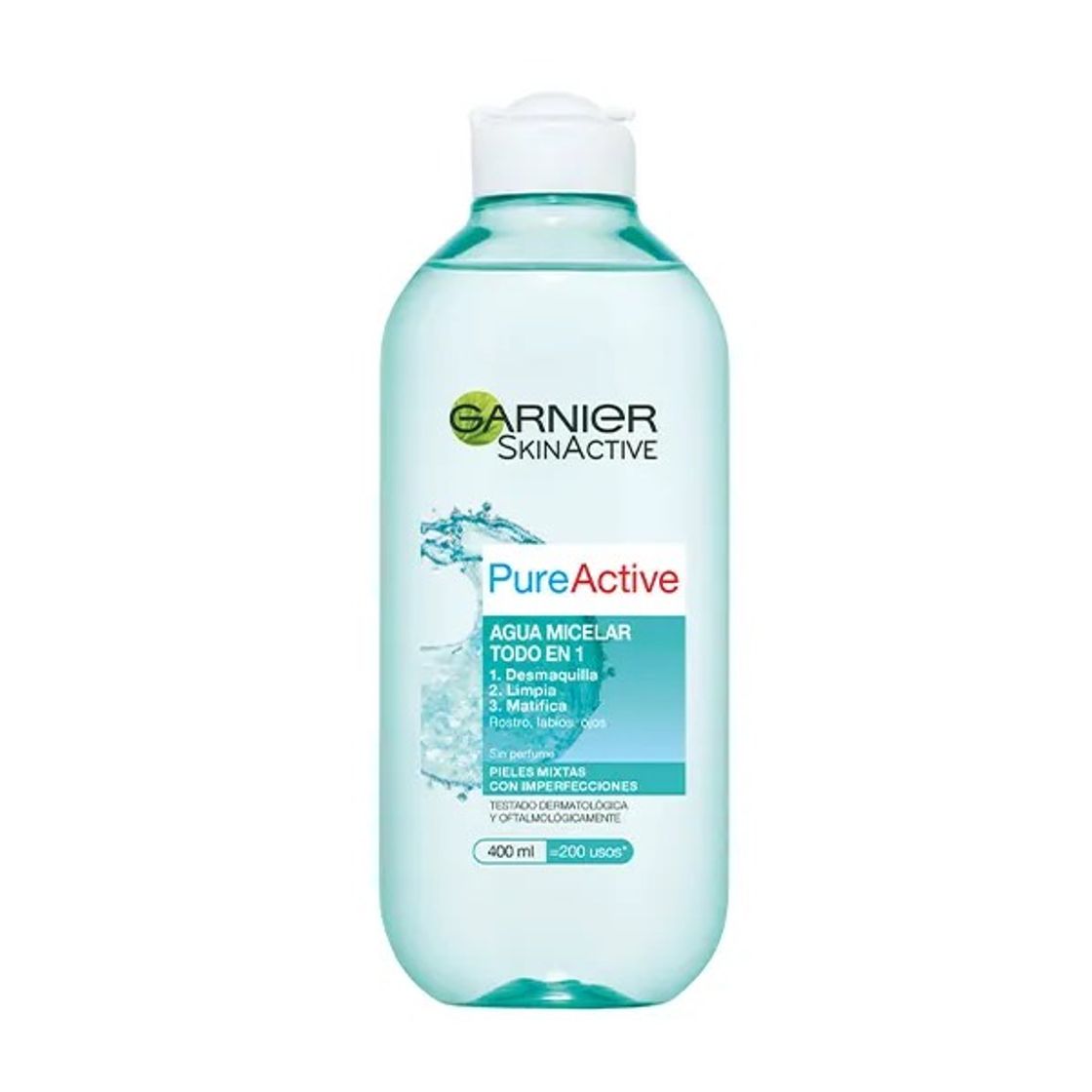 Moda Pure Active Mat Control Agua Micelar Todo En 1
