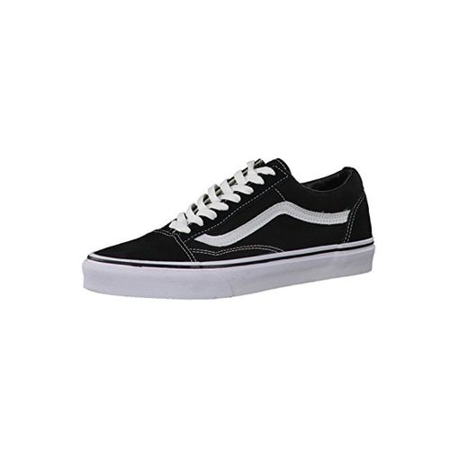 Vans Old Skool Zapatillas Unisex, Negro