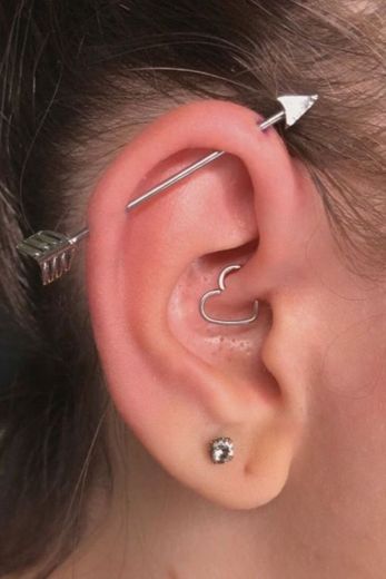 Piercings na orelha 👂🏻