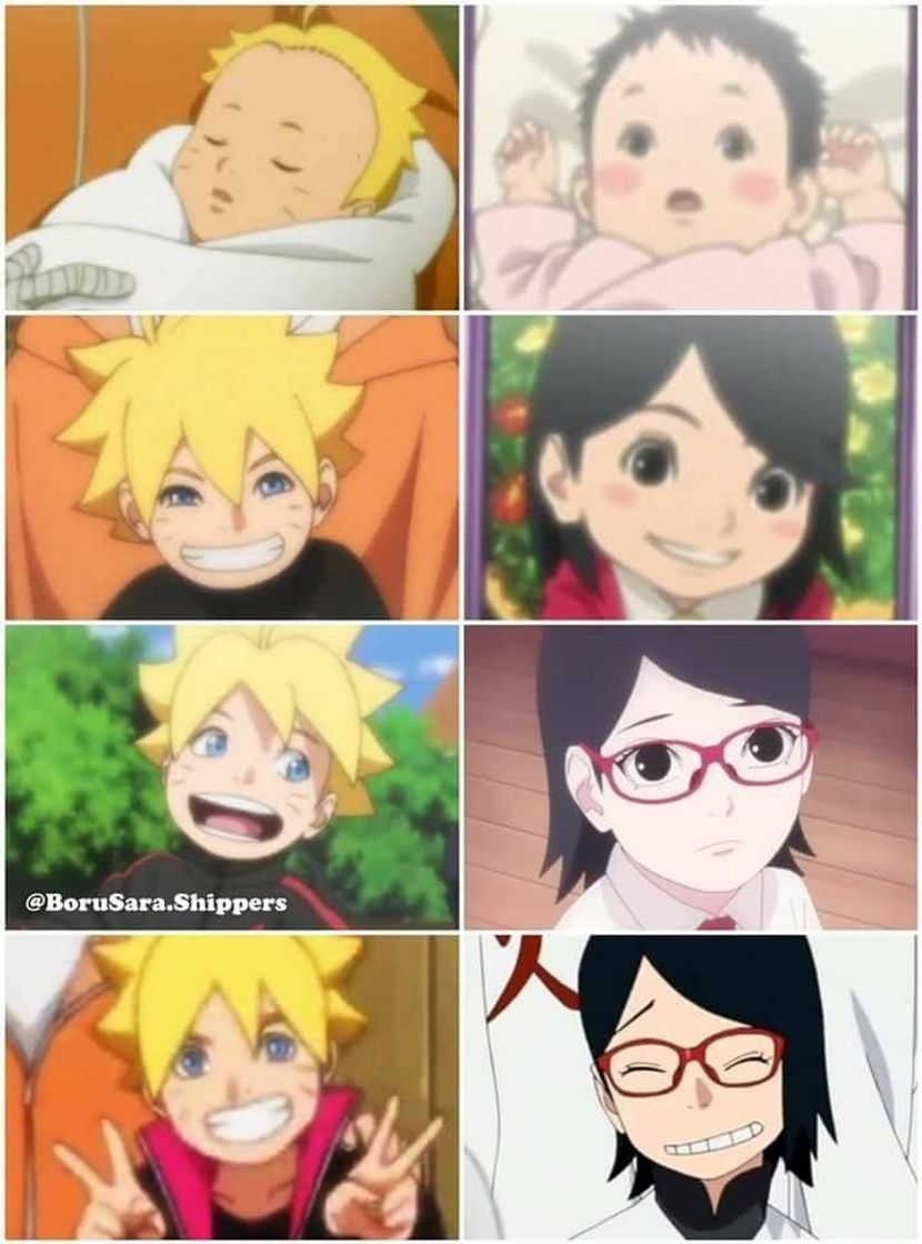 Moda Boruto e sarada