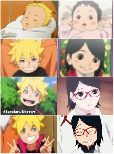 Boruto e sarada