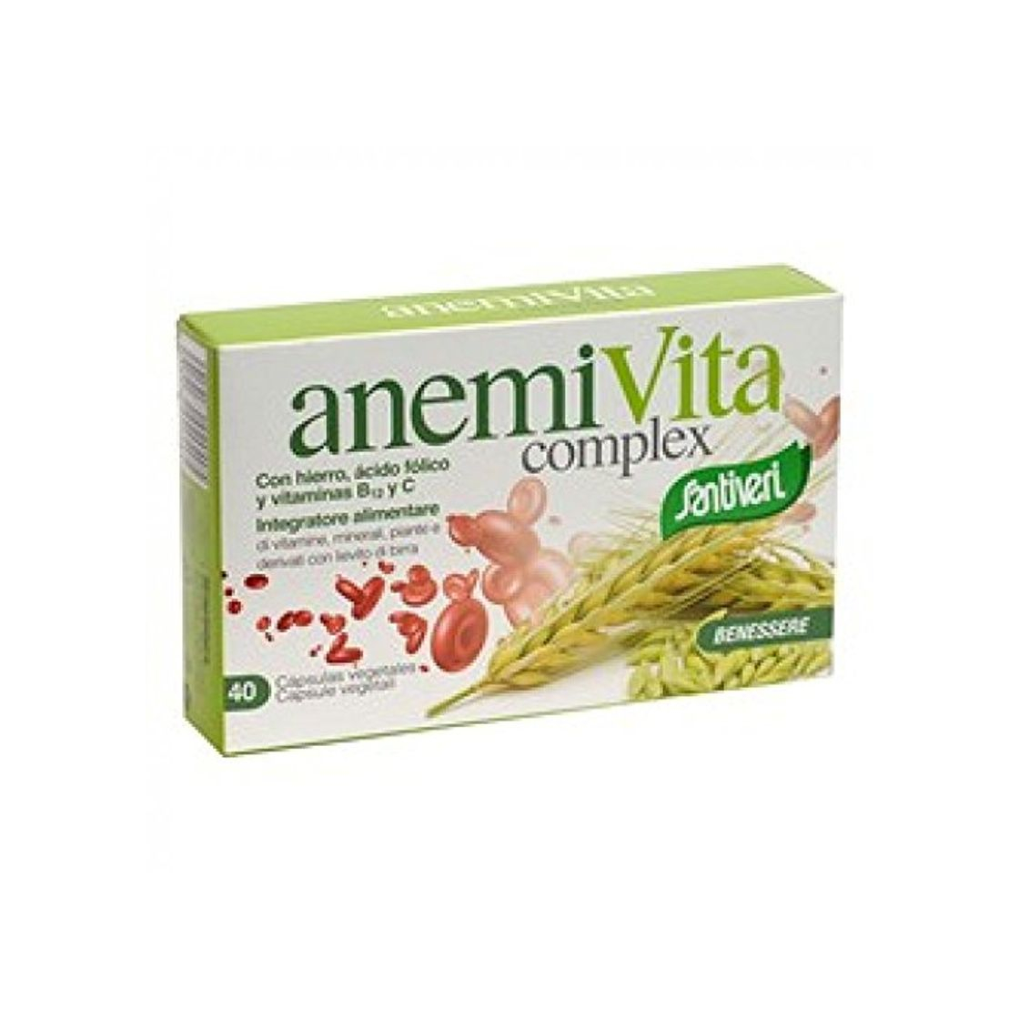 Social SANTIVERI ANEMIVITA Complex 40 CAPSULAS