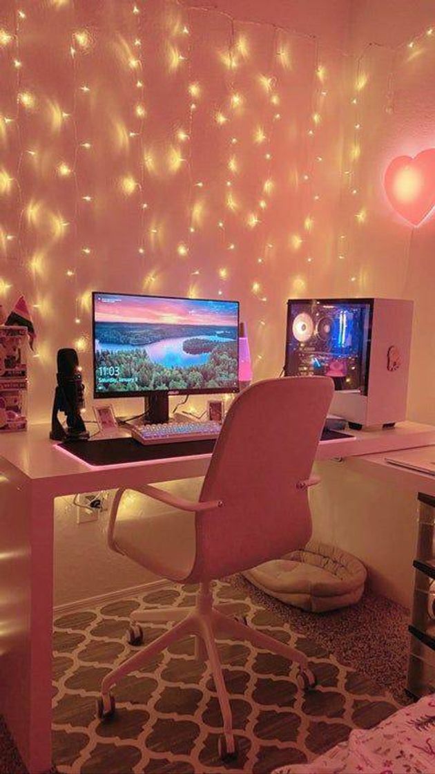 Fashion Setup gamer feminino