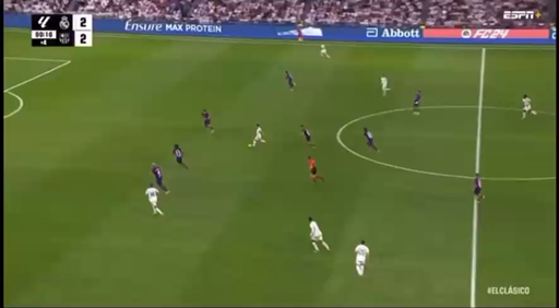 Social Bellingham al Barça, minuto 92’