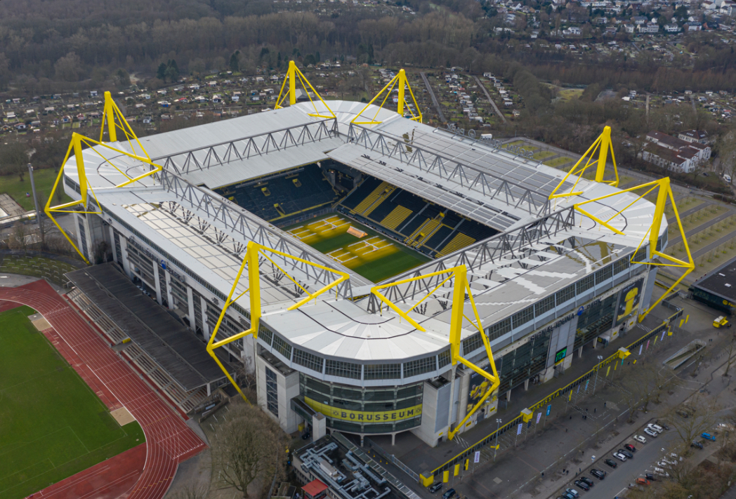 Place Signal Iduna Park: Muro Amarillo