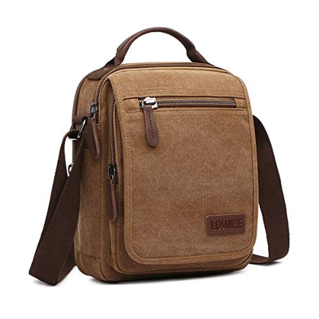 Social LOSMILE Bolsos Bandolera Hombre Pequeñas Bolsos de mano Bolsa de Hombro Messenger