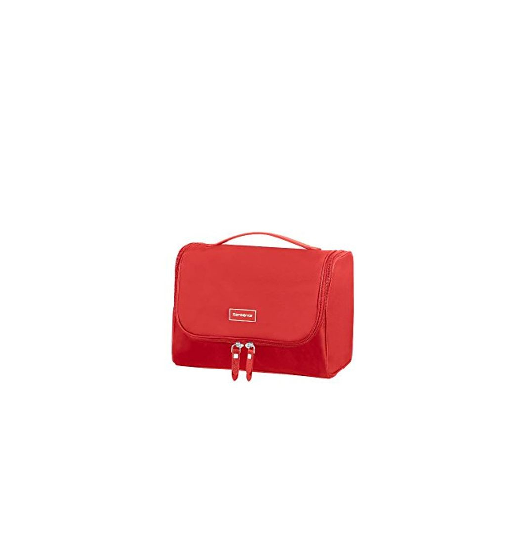 Moda Samsonite Karissa Cosmetic Cases - Bolsa de Aseo, 26.5 cm, Rojo