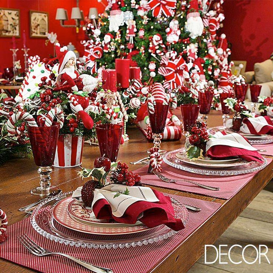 Fashion Ideias e dicas de mesa posta para o natal 🍷🍽️🍽️