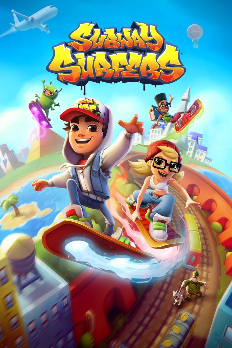 App jogo divertido, subway surf 