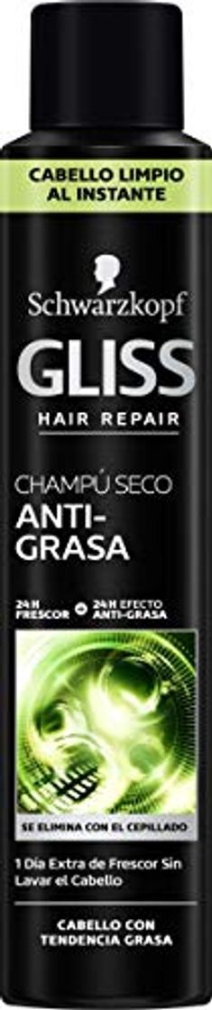 Belleza Schwarzkopf Gliss Champú seco anti-grasa