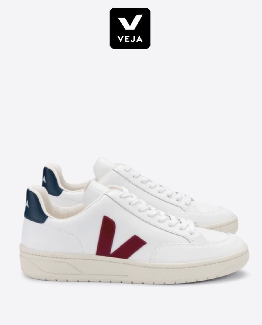 Moda V-12 LEATHER EXTRA WHITE MARSALA NAUTICO