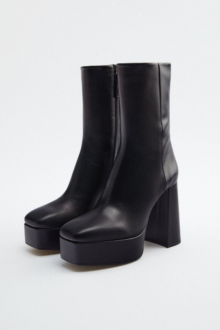 Moda Botines tacón ZARA