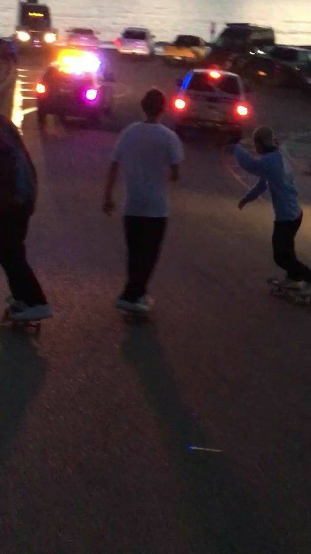 Moda skate com amigos