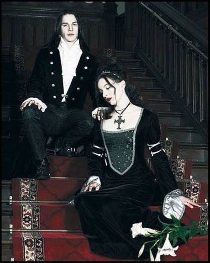 Couple gothic 