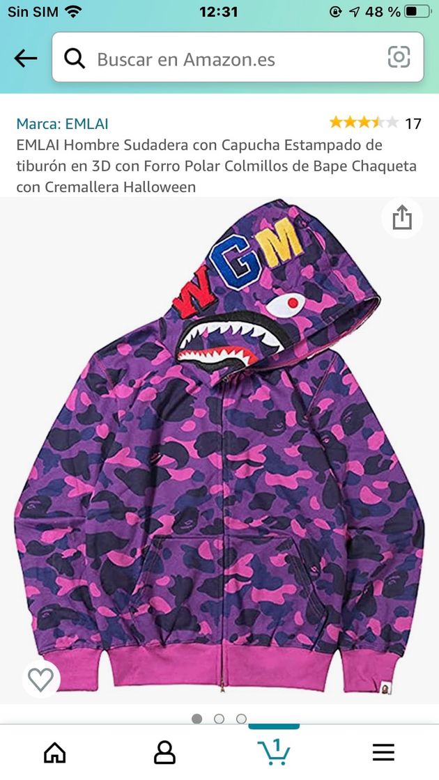 Chaqueta bape