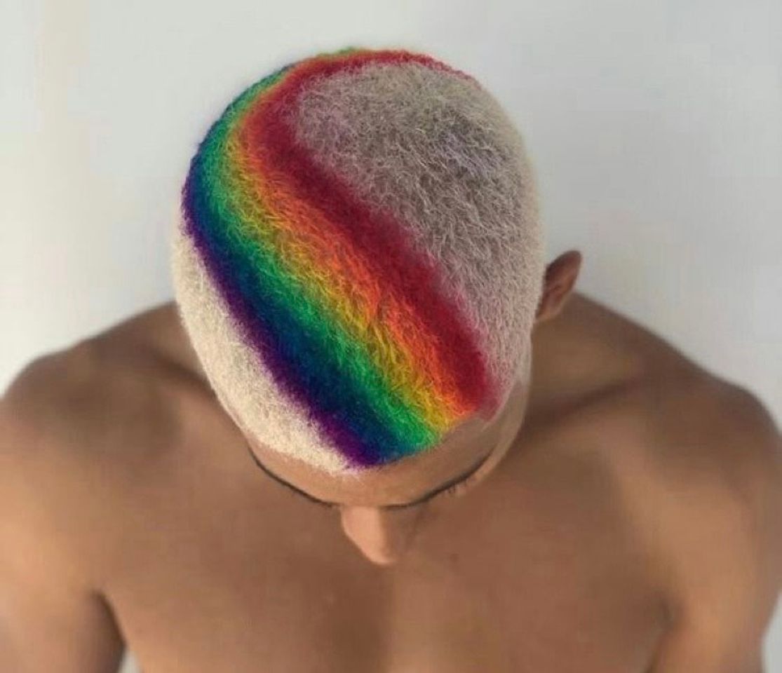 Moda Cabelo arco-íris 🌈