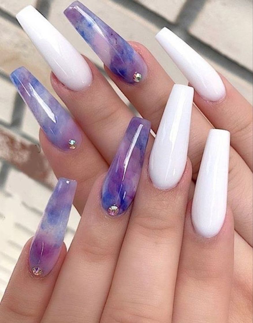 Fashion Unhas nebulosas 💖💜