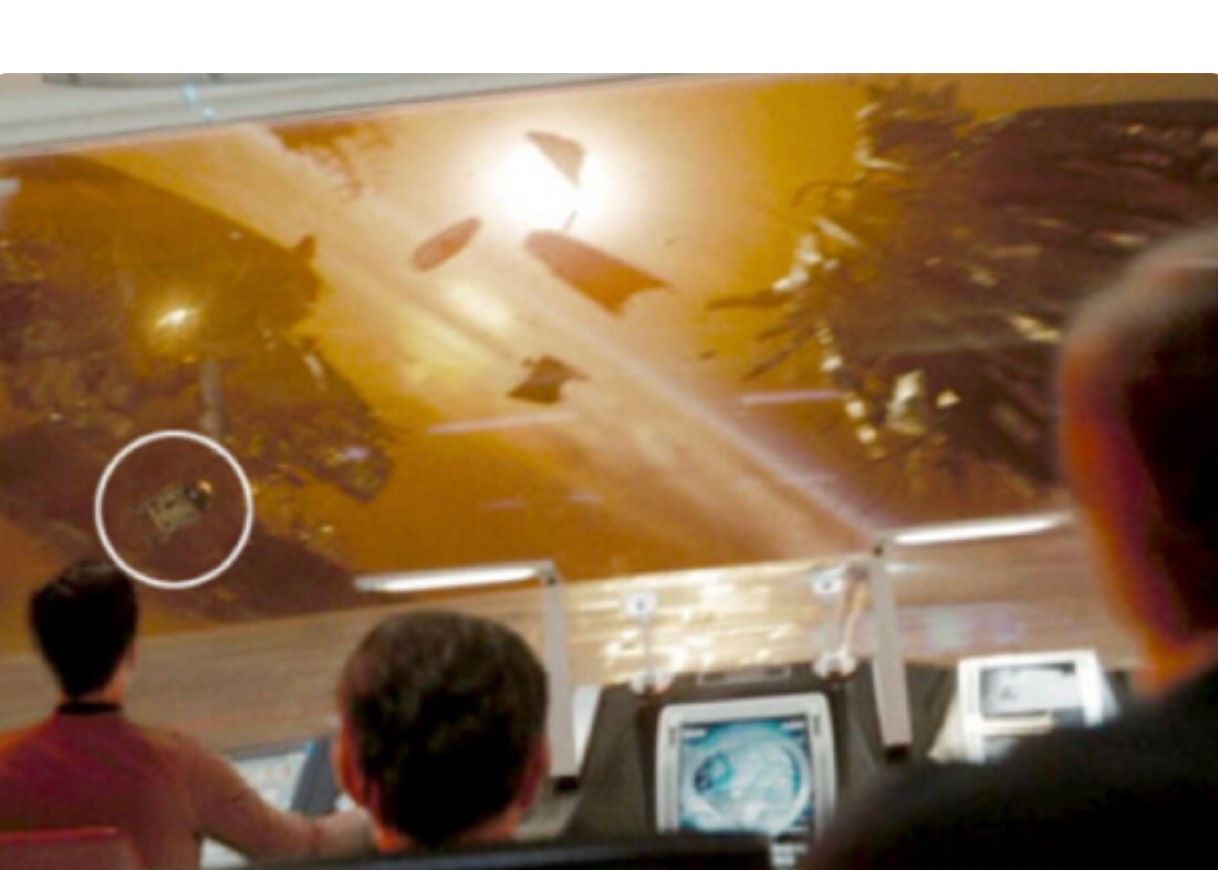 Moda Easter egg no filmes “STAR TREK” (2009)