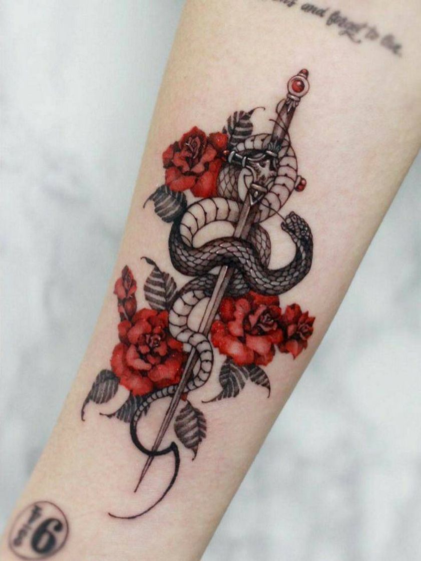 Moda Tatto de cobra🐍