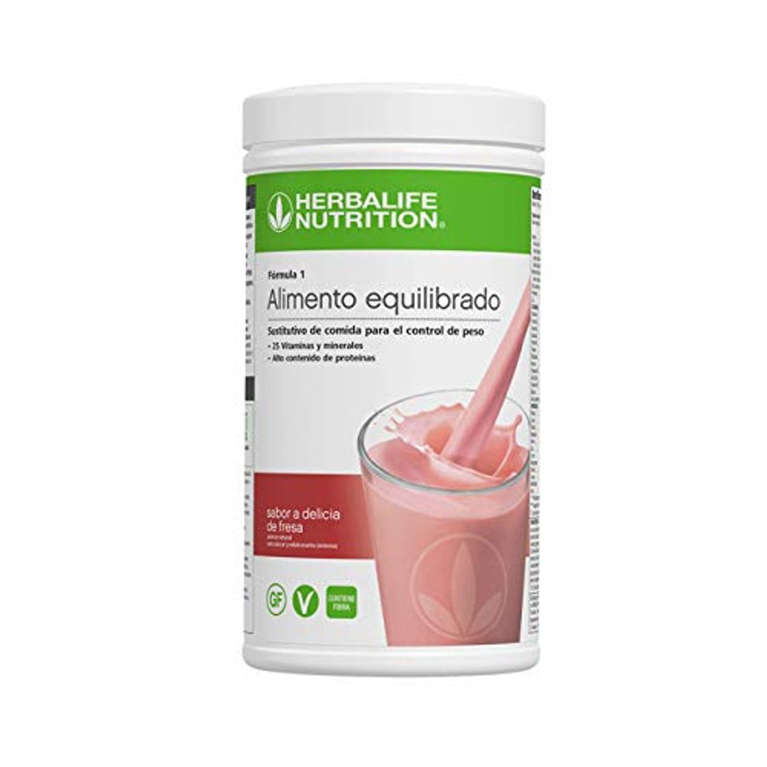 Product Batido Fórmula 1 550g - (Delicia de fresa)