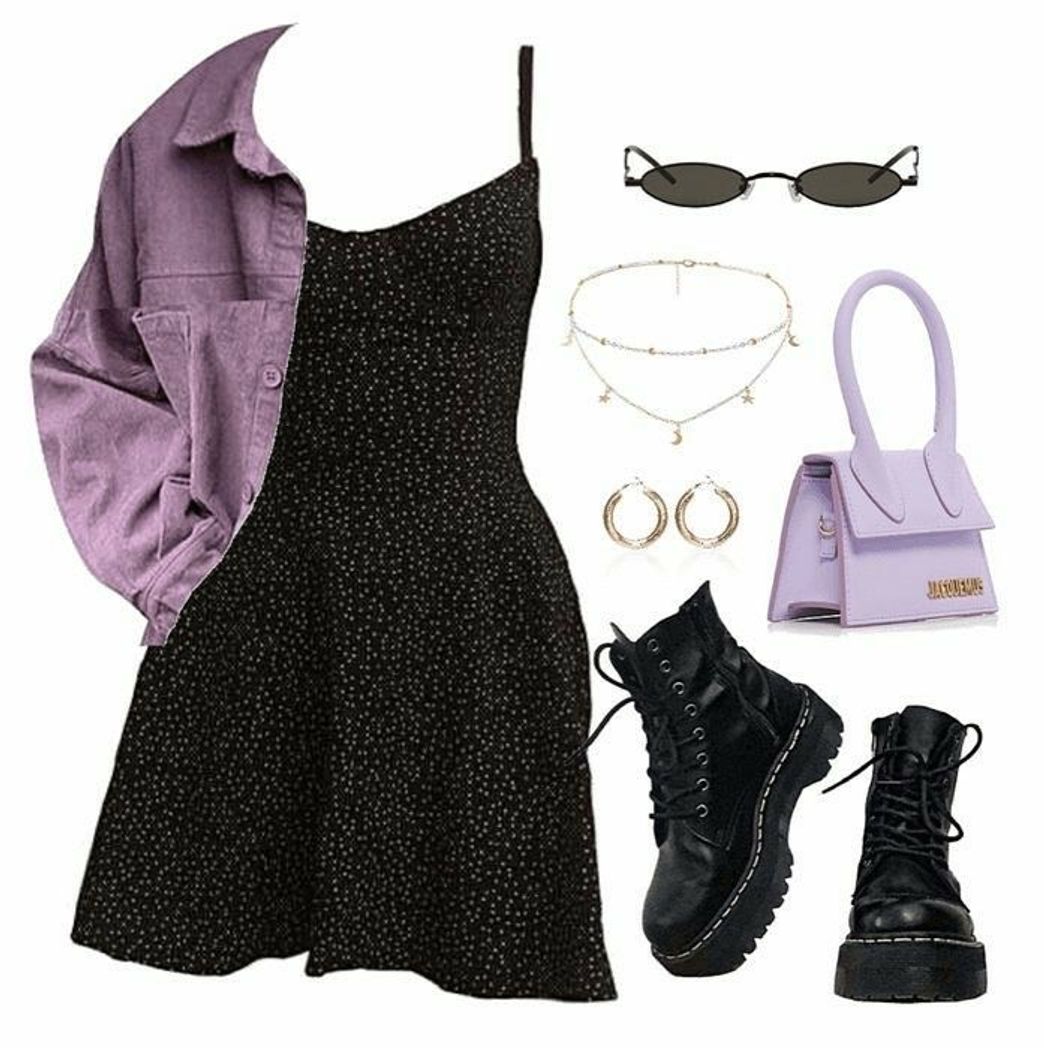 Moda look roxo 💜