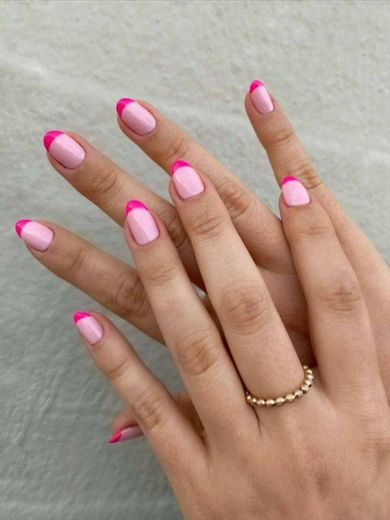PINK FRENCH NAILS