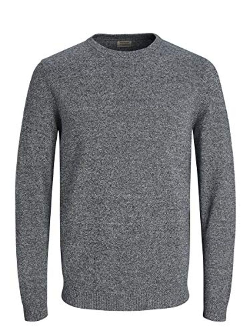 Fashion Jack & Jones Jjebasic Knit Crew Neck Noos suéter, Azul