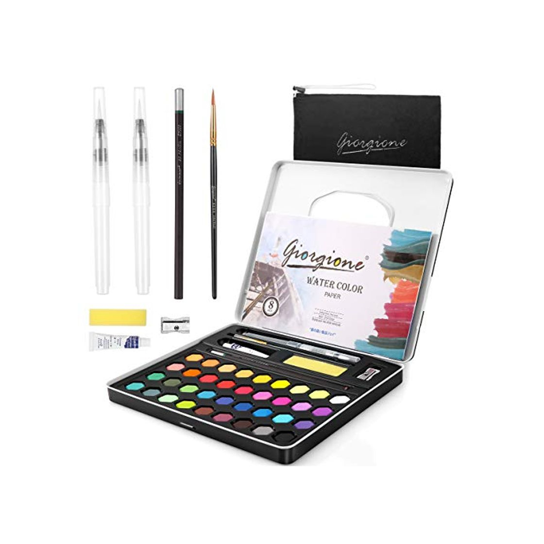 Product AGPTEK 36 Colores Kit de Pintura de Acuarela