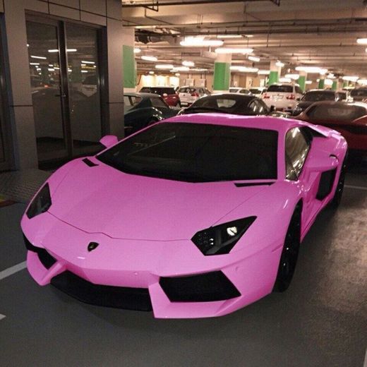 Carro luxuoso pink 🚘💕
