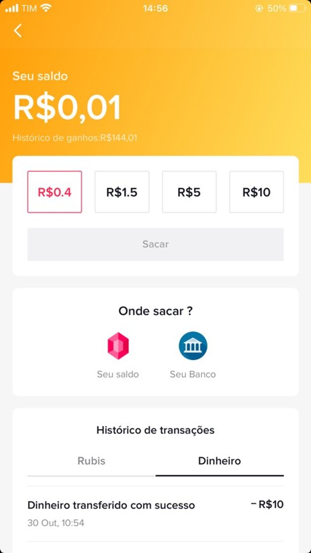 Moda Em uma semana fiz + de 140$ no TikTok, usa meu código 