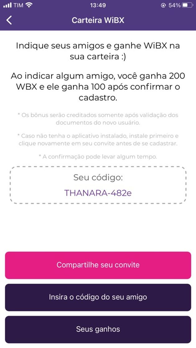 Moda Você ganha 20$ pelo cadastro (entrando com o código/link) + 