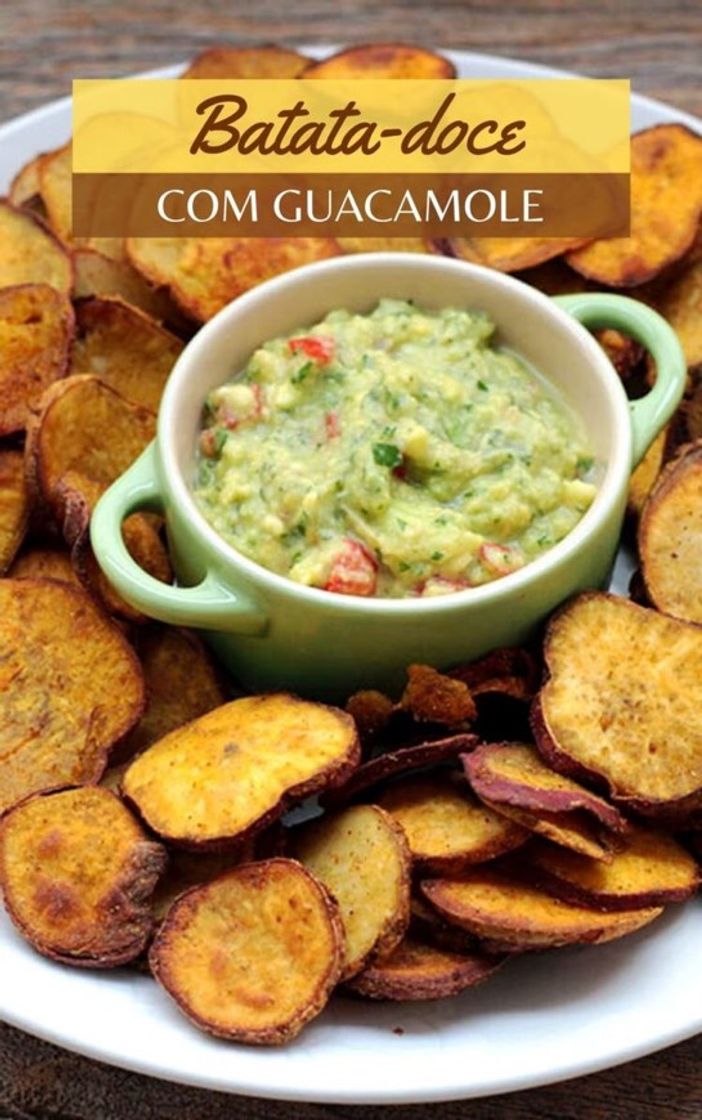 Fashion Batata doce com GUACAMOLE