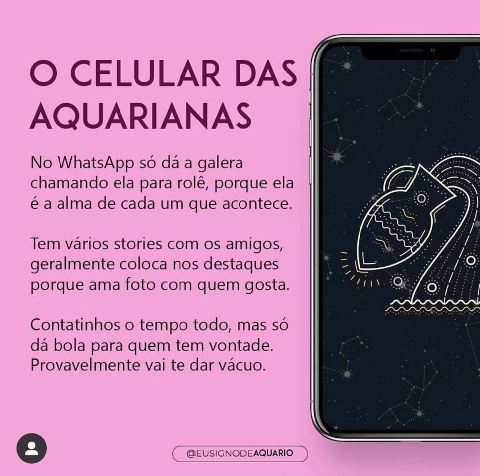 Moda Celular da aquariana