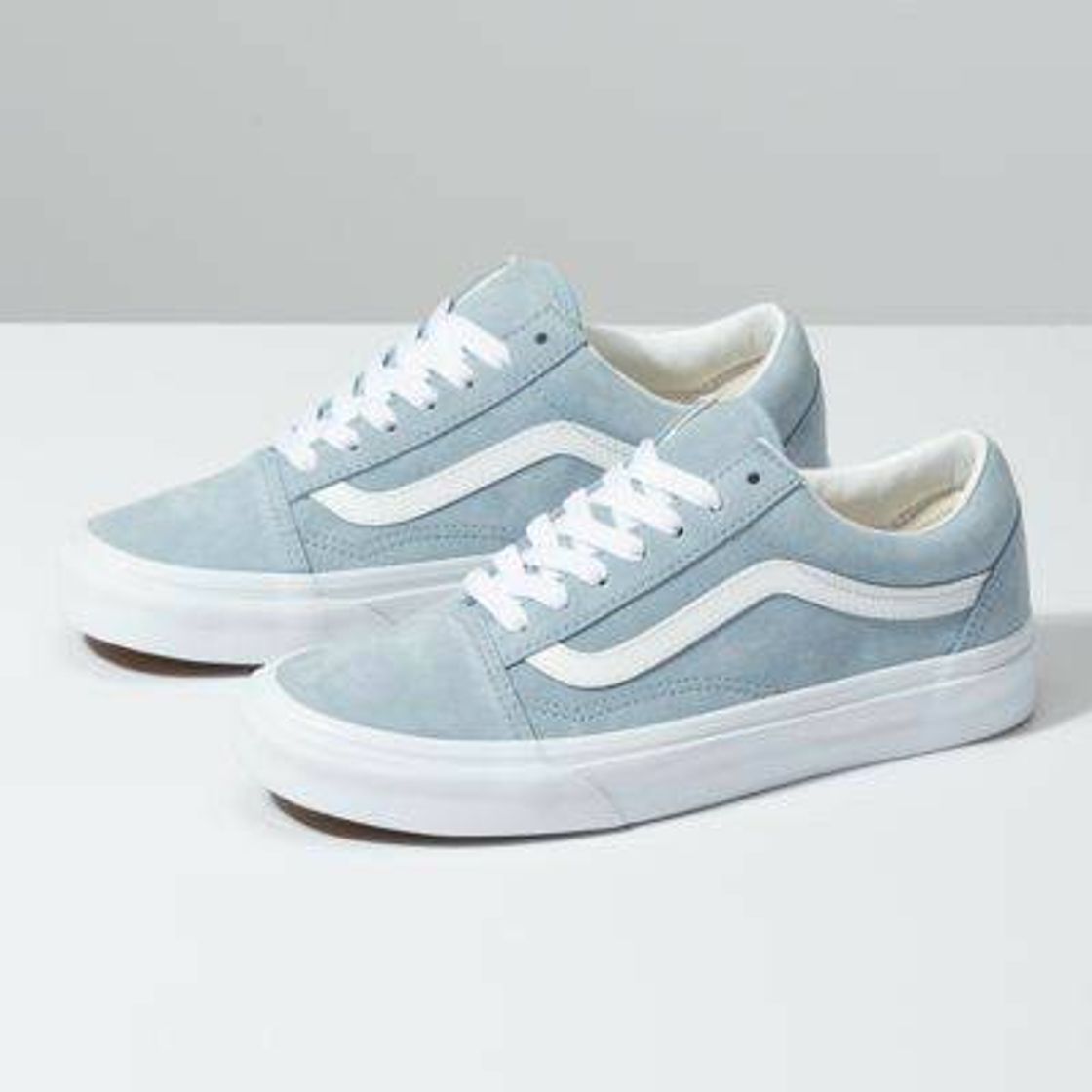 Fashion Vans old school pastel blue