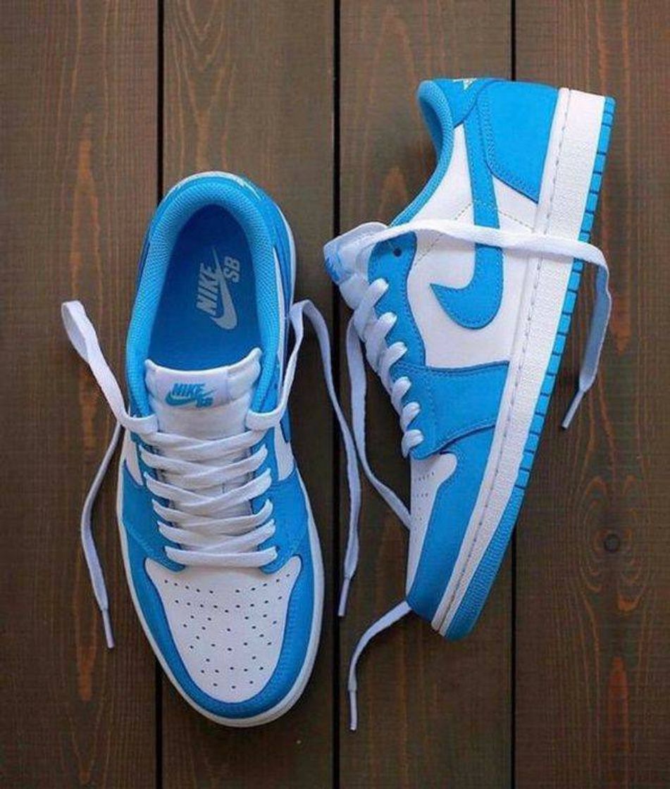 Moda Air jordan 1 low blue