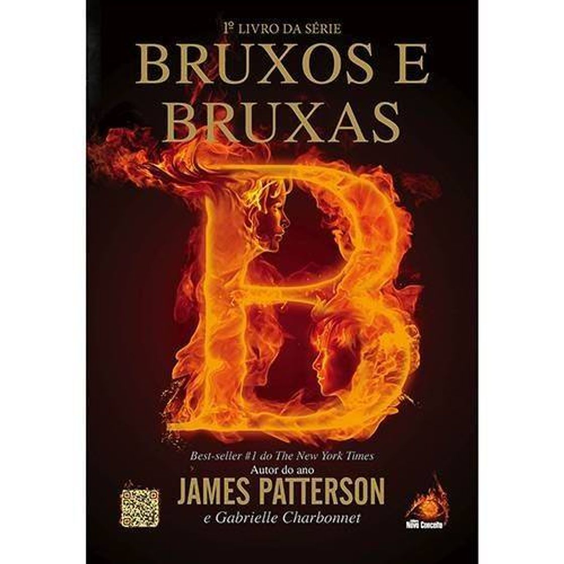 Book Bruxos e Bruxas, de James Patterson. 