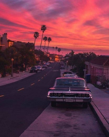 Sunset, L.A, Califórnia 