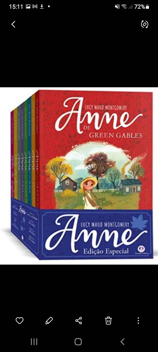 Book Livro anne I. Pacote de 3 livros: edição especial 1 
