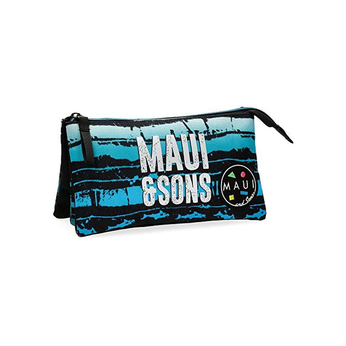 Producto Maui and Sons Waves Estuche Triple Multicolor 22x12x5 cms Poliéster