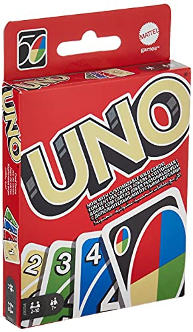 Producto Mattel Games UNO classic, juego de cartas