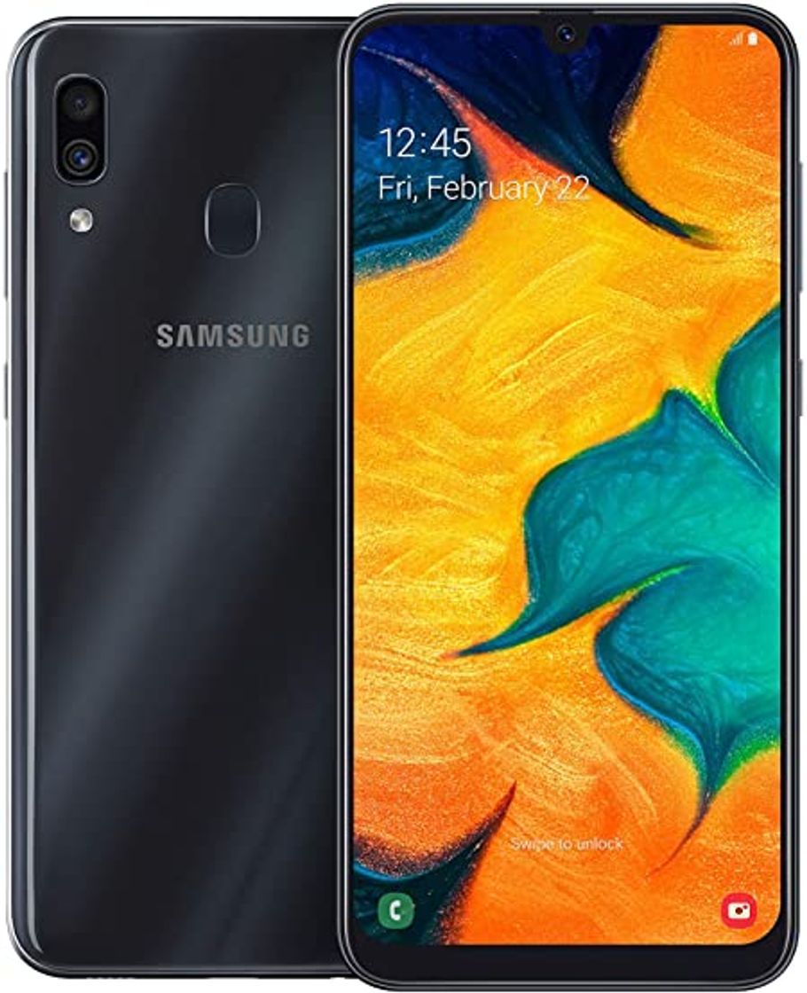 Electronic Samsung Galaxy A30 Dual SIM 64GB 4GB RAM A305F-DS Blue