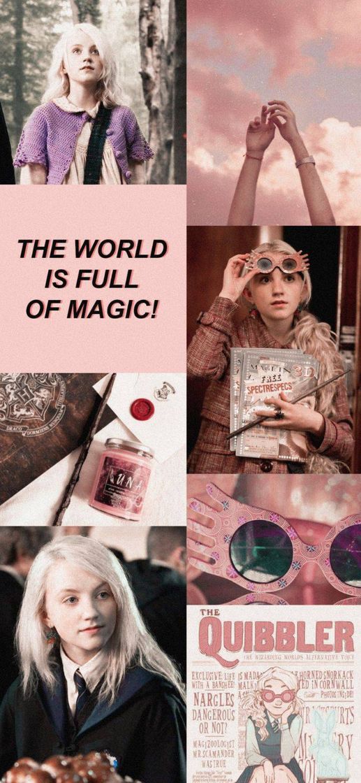 Moda Papel de parede luna lovegood